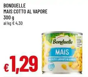 Famila Superstore Bonduelle mais cotto al vapore offerta