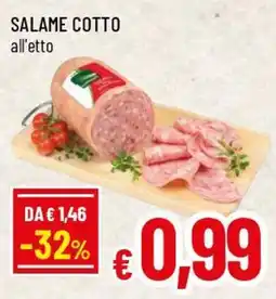Famila Superstore Salame cotto offerta
