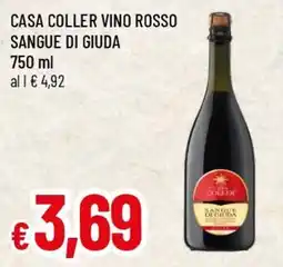 Famila Superstore Casa coller vino rosso sangue di giuda offerta