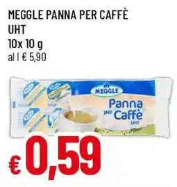 Famila Superstore Meggle panna per caffè UHT offerta