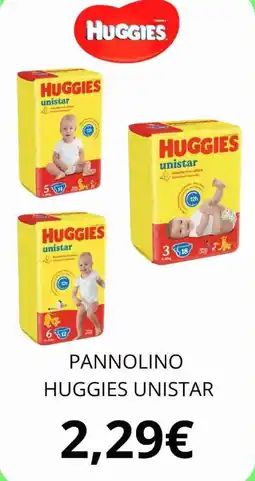 Sanitaria Gaia Pannolino HUGGIES UNISTAR offerta