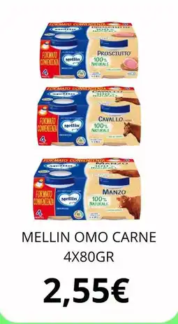 Sanitaria Gaia Mellin omo carne offerta