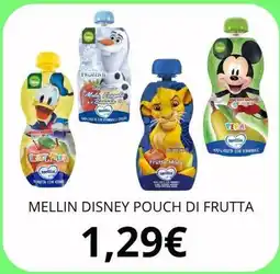 Sanitaria Gaia Mellin disney pouch di frutta offerta