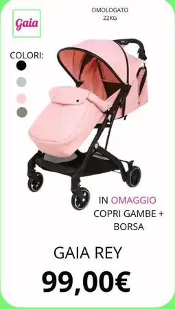 Sanitaria Gaia Gaia rey in omaggio copri gambe + borsa offerta