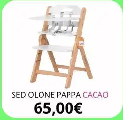 Sanitaria Gaia Sediolone pappa cacao offerta