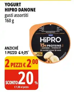 Tigros Yogurt HIPRO DANONE offerta