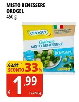 Tigros Misto benessere OROGEL offerta