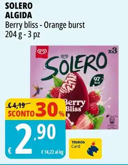 Tigros Solero ALGIDA offerta