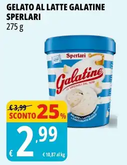Tigros Gelato al latte galatine SPERLARI offerta