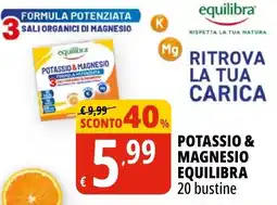 Tigros Potassio & magnesio EQUILIBRA offerta