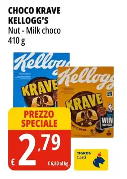 Tigros Choco krave KELLOGG'S offerta