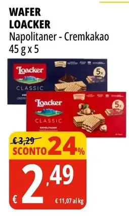 Tigros Wafer LOACKER offerta