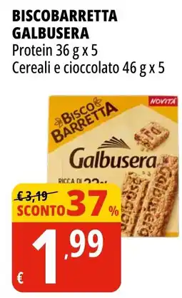 Tigros Biscobarretta GALBUSERA offerta
