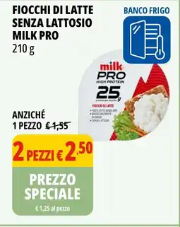 Tigros Fiocchi di latte senza lattosio MILK PRO offerta