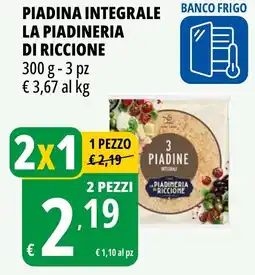 Tigros Piadina integrale la piadineria offerta
