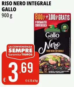 Tigros Riso nero integrale GALLO offerta