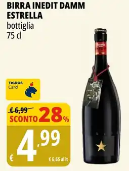 Tigros Birra inedit damm ESTRELLA offerta