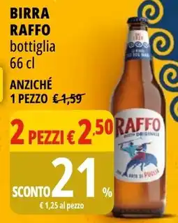Tigros Birra RAFFO offerta