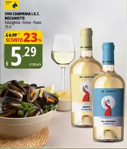 Tigros Vini campania i.g.t. MEZANOTTE offerta