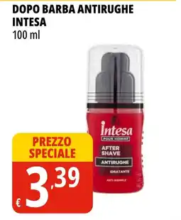 Tigros Dopo barba antirughe INTESA offerta