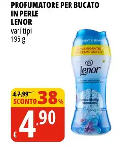 Tigros Profumatore per bucato in perle LENOR offerta