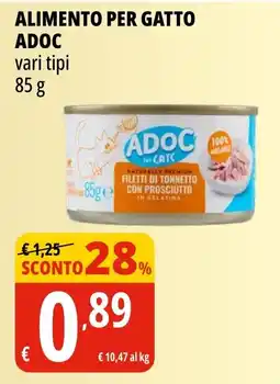 Tigros Alimento per gatto ADOC offerta