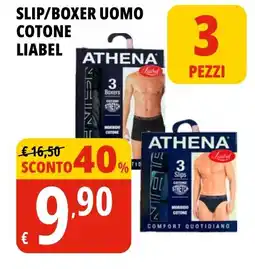 Tigros Slip/boxer uomo cotone liabel ATHENA offerta