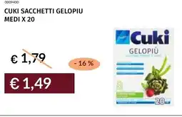 Prezzemolo e Vitale Cuki sacchetti gelopiu medi x 20 offerta