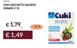 Prezzemolo e Vitale Cuki sacchetti gelopiu grandi x 15 offerta