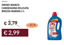 Prezzemolo e Vitale Omino bianco candeggina delicata brezza marina offerta