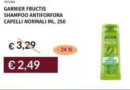 Prezzemolo e Vitale Garnier fructis shampoo antiforfora capelli normali offerta
