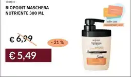 Prezzemolo e Vitale Biopoint maschera nutriente offerta