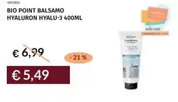 Prezzemolo e Vitale Bio point balsamo hyaluron hyalu-3 offerta