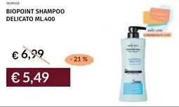 Prezzemolo e Vitale Biopoint shampoo delicato offerta