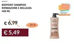 Prezzemolo e Vitale Biopoint shampoo riparazione e bellezza offerta