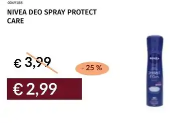 Prezzemolo e Vitale Nivea deo spray protect care offerta