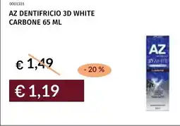 Prezzemolo e Vitale Az dentifricio 3d white carbone offerta