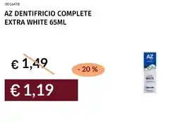 Prezzemolo e Vitale Az dentifricio complete extra white offerta
