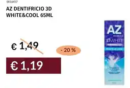 Prezzemolo e Vitale Az dentifricio 3d white&cool offerta