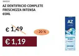 Prezzemolo e Vitale Az dentifricio complete freschezza intensa offerta