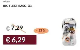 Prezzemolo e Vitale Bic flex5 rasoi X3 offerta