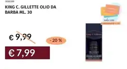 Prezzemolo e Vitale King c. gillette olio da barba offerta
