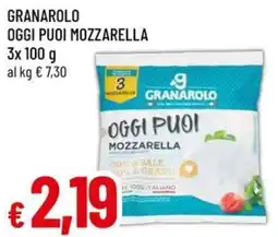 A&O Granarolo oggi puoi mozzarella offerta