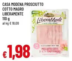 A&O Casa modena prosciutto cotto magro LIBERAMENTE offerta