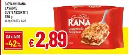 A&O Giovanni rana lasagne gusti assortiti offerta