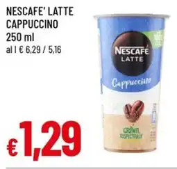 A&O Nescafe' latte cappuccino offerta