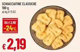 A&O Schiacciatine classiche offerta