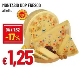 A&O Montasio dop fresco offerta