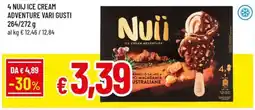 A&O 4 nuij ice cream adventure vari gusti offerta