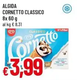 A&O Algida cornetto classico offerta